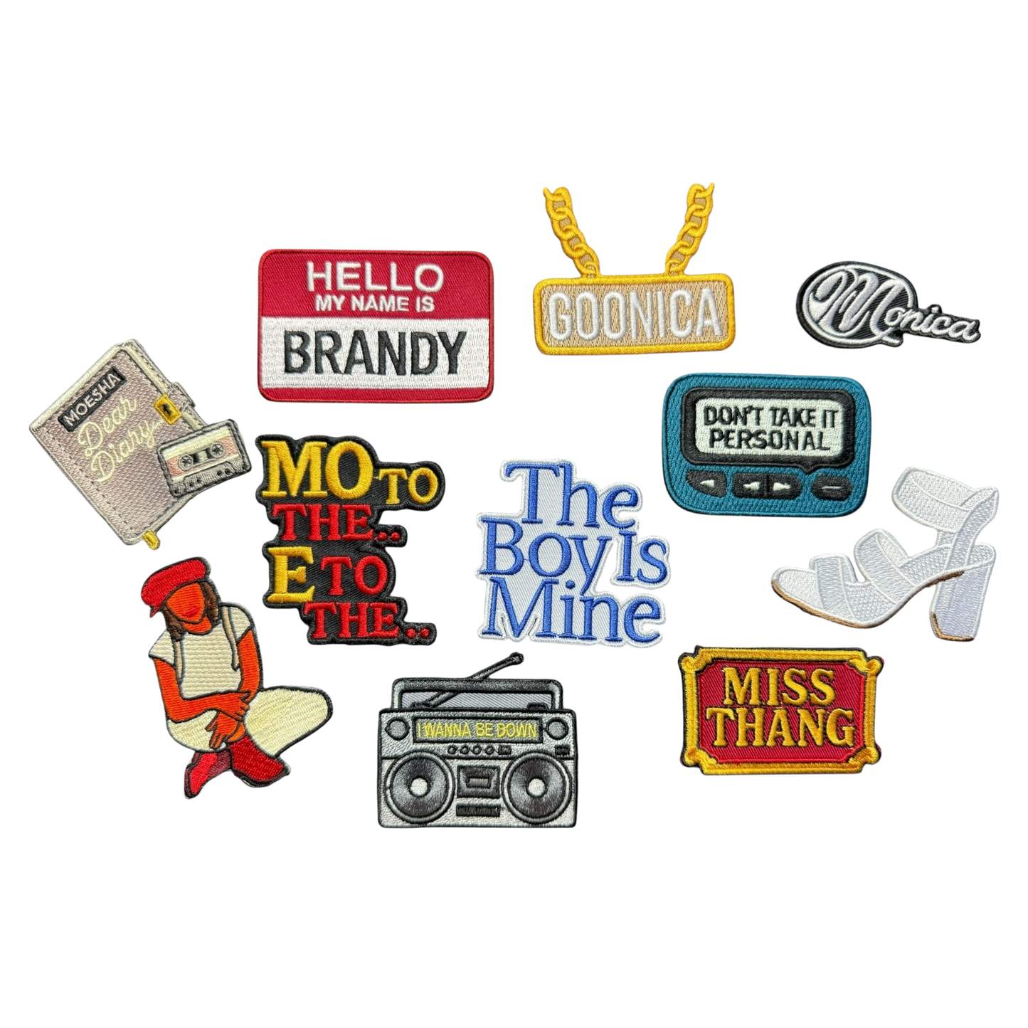 The Boy Is Mine Patch Pack