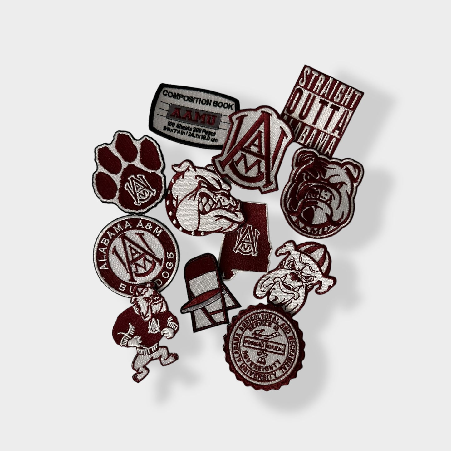 Simple AAMU Trucker Hat with Removable Patches