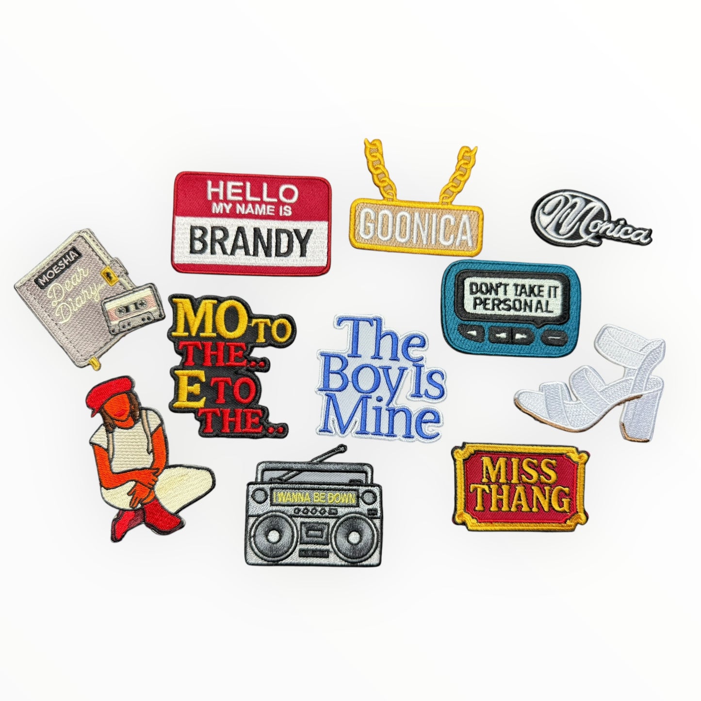 The Boy Is Mine Patch Pack