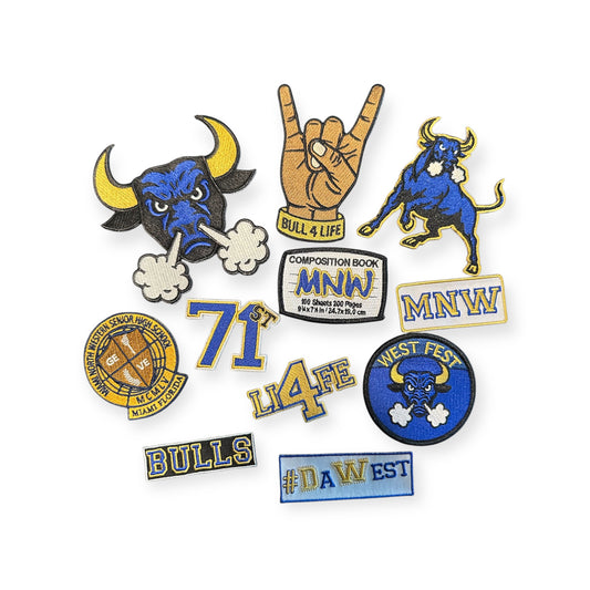 Bulls 4 Life Patches
