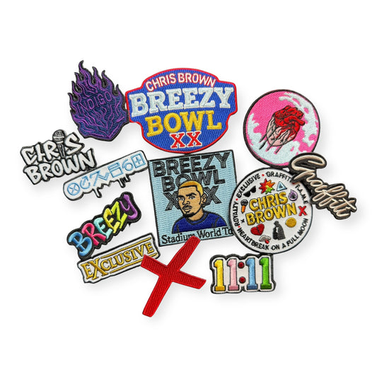 Chris Brown Patch Pack