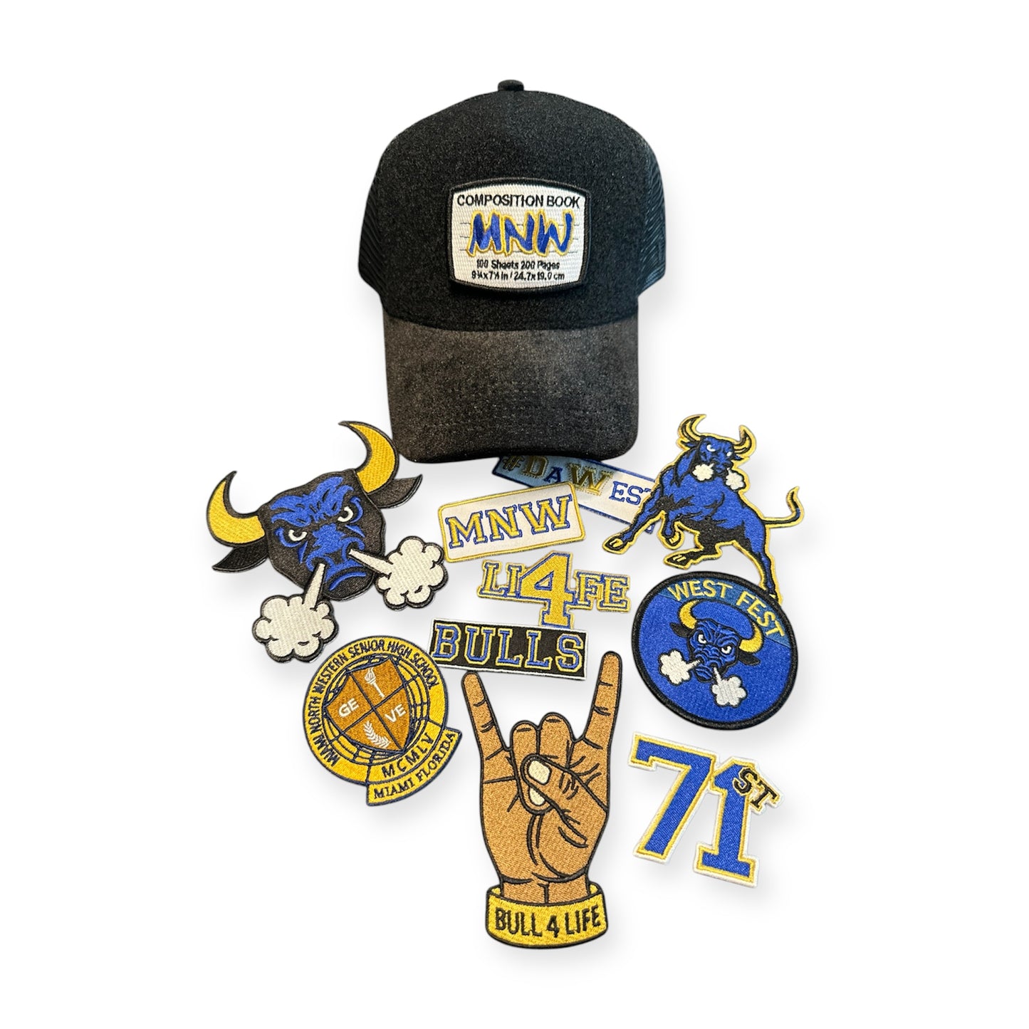 Bulls 4 Life Patches