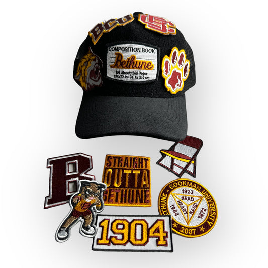 Simple BCU Trucker Hat with Removable Patches