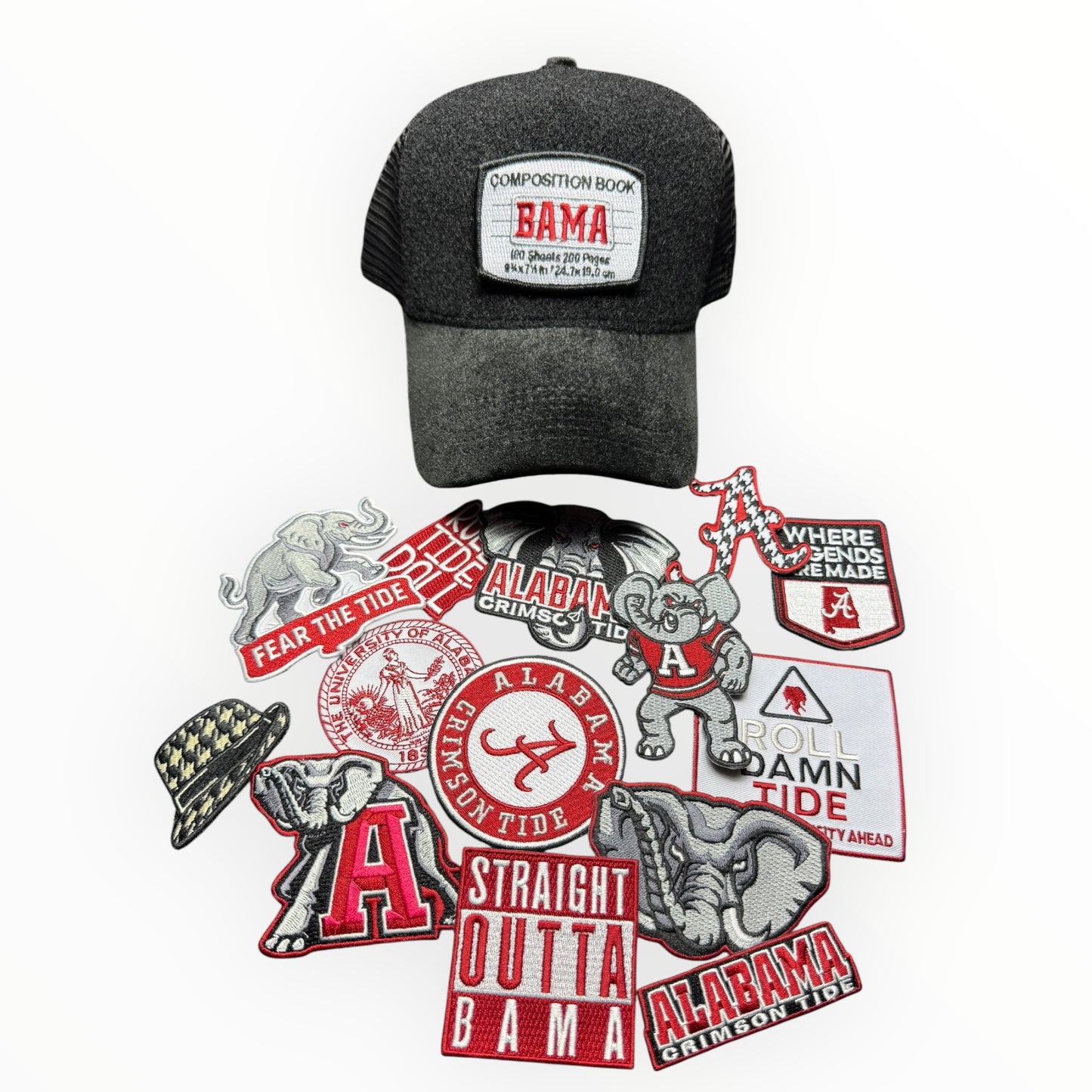 Alabama Roll Tide Patch Pack