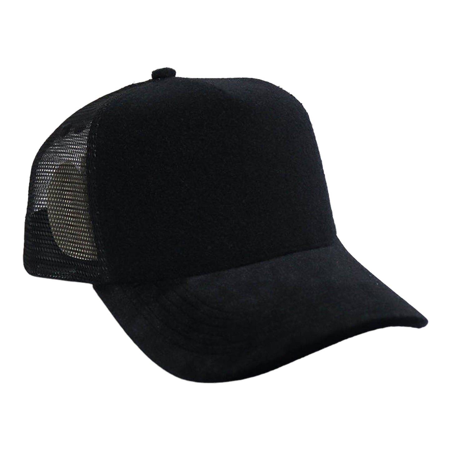 Simple Alpha Trucker Hat with Removable Patches